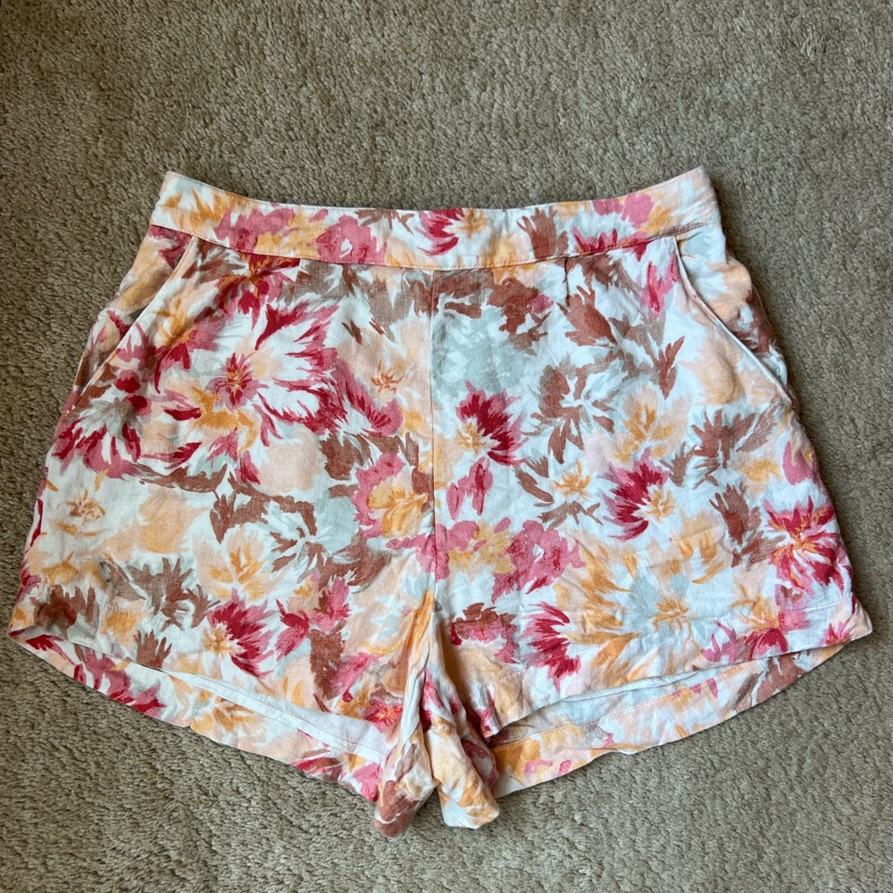 Abercrombie & Fitch Linen Shorts